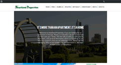 Desktop Screenshot of heartlandapartments.com
