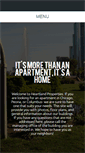 Mobile Screenshot of heartlandapartments.com